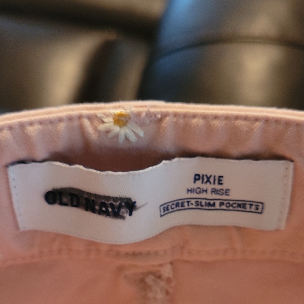 Pink Embroidered Pants - Picture 2 of 5